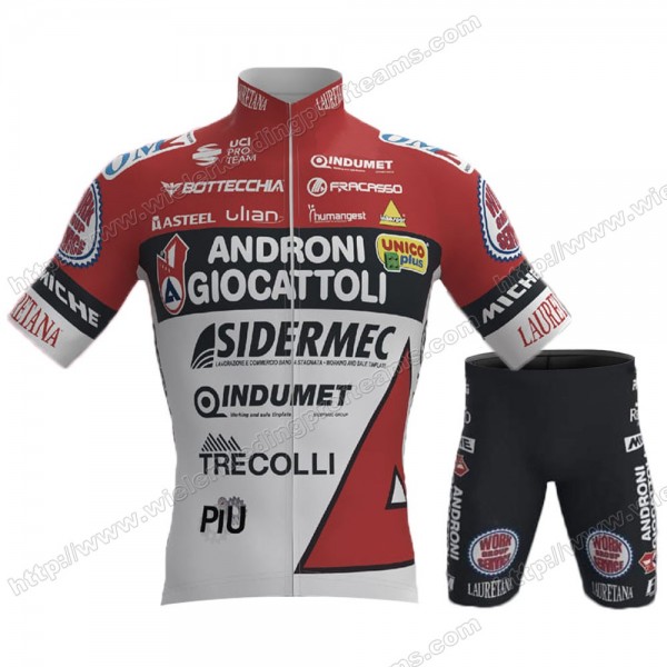 ANDRONI GIOCATTOLI 2021 Team Fietskleding Set Fietsshirt Met Korte Mouwen+Korte Koersbroek Bib YXQQA